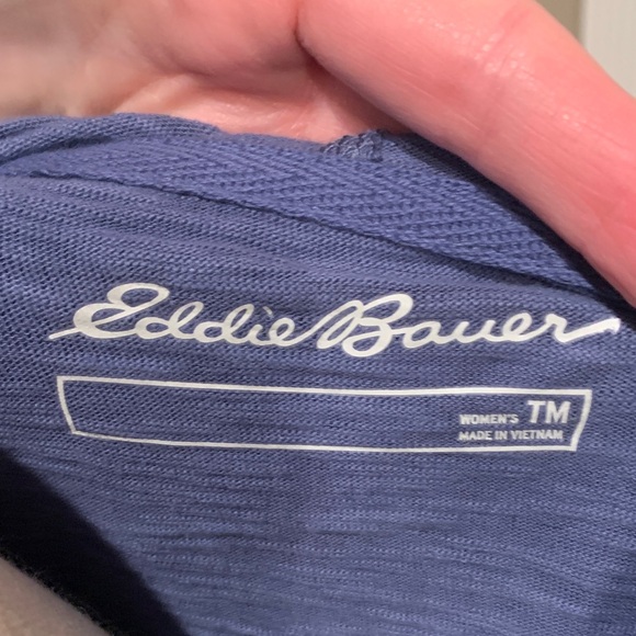 Eddie Bauer Women's Lightweight Indigo Zip-Up Hoodie - Picture 5 of 5